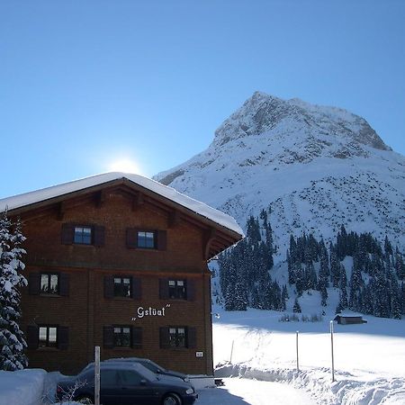 Haus Gstueat Apartment Lech am Arlberg Bagian luar foto
