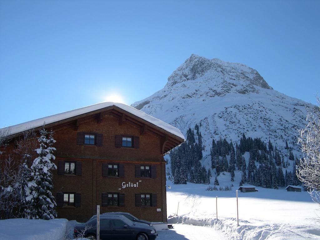 Haus Gstueat Apartment Lech am Arlberg Bagian luar foto